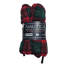 NUEVO CON ETIQUETAS NAUTICA Pantalones de lana de gamuza Prendas para dormir súper suaves para hombre Talla GRANDE