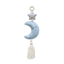 Decoración de habitación de bebé hogar delicado luna colgante telón de fondo colgante