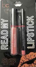 Kit de lápiz labial líquido de larga duración y delineador de labios Beauty Concepts ~ CEBADA ALLÍ
