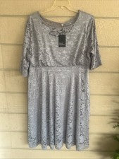 Para mujeres Vestidos de Encaje Floral Pinup Moda Noche Fiesta Talla Grande 4XL... #7