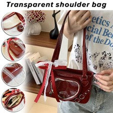 Bolso Bandolera de Cuero PU para Mujer Bolso de Hombro para Niñas Moda Bolso para Axilas