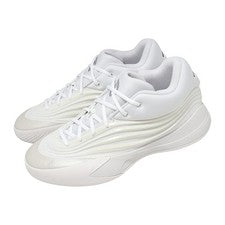 Adidas Dama X Damian Lillard Blanco Cero Metálico Hombres Zapatos de Baloncesto KJ4397