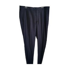 Pantalones de vestir DaVinci OMO para hombre modelo Paris talla 38W dobladillo crudo nuevos con etiquetas