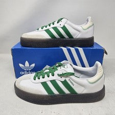 Adidas Mujer Sambae 'Blanco Verde Goma' / IE9105 / Mujer 9 - Caja Dañada