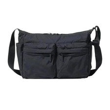 UNIQLO Informal Multi-bolsillo Bolso Mensajero Hombres Mujeres Bolso de Hombro Viaje Bolsa Deportiva