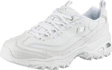 Zapatillas para mujer Skechers D'Lites Fresh Start blancas talla 8 nuevas en caja