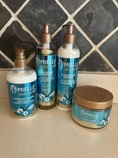 Mielle Organics Hawaiian Ginger Cuidado del Cabello Set de 5 Piezas Champú Acondicionador Húmedo