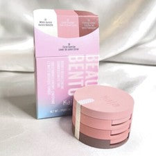 Sombra de ojos hinchable Kaja Beauty Bento Trio Coral Sunrise - caducidad 07/2026 SELLADA