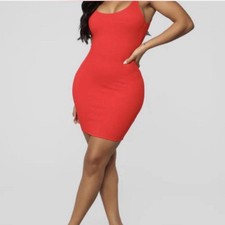 Mini Vestido Para Mujer Rojo Bodycon Talla L Fiesta Cóctel