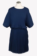 Samsøe & Samsøe Damen Kleid Gr. 40 (L) Blau A-Linie Dress
