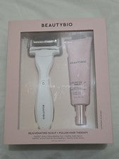 BeautyBio Kit de terapia rejuvenecedor para cuero cabelludo y cabello más completo suero y herramienta para cuero cabell
