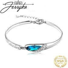 Pulsera mujer cadena plata mujer regalo circonita bisutería