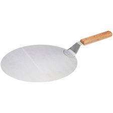 Pala para pizza acero inoxidable Ø 30,5 cm con mango de madera palanca para pizza parrilla horno