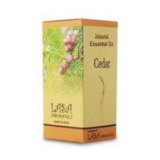 Lasa Aromatics Perfume Esencial Natural Aceite Cedro Fragancia Larga Duración 10 ml