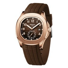 Reloj de cuarzo de lujo para hombre AQUANAUT impermeable luminoso fecha automática acero inoxidable