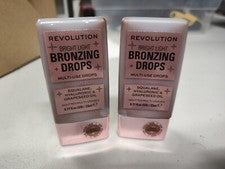 Revolution Beauty: Gotas bronceadoras de luz brillante (luz quemada/media) - SELLADAS