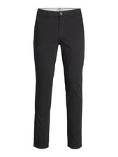 Chinos para hombre Jack & Jones Jjimarco ajustados negros W28 L32