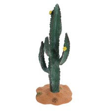 1 pieza adorno de cactus simulado arena creativa decoración de mesa hogar escritorio adorno