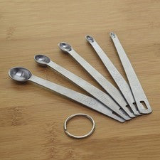 Juego de 5 cucharas medidoras de pizca con medición para hornear cucharas medidoras cucharas
