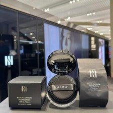 HERA 2024 NUEVO Base Cojín Negra 15g + Repuesto 15g SPF34/PA++ K-Beauty
