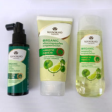 Khaokho Talaypu Orgánico Cuidado del Cabello Set Champú Acondicionador Tónico para el Cabello Reducir la Pérdida