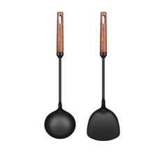 Stir Fry Utensil 37,9 x 9,5 cm Eisen Kochspachtel für Restaurantgebrauch