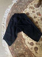 Pantalones de moda para hombre Siam Japón ZE todo negro 100 % algodón hechos en Tailandia