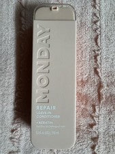 Acondicionador sin enjuague Monday REPAIR + queratina para cabello seco a dañado 5,1 fl. oz