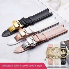 Correa de reloj de cuero auténtico adecuada para Vivienne Westwood correas suaves y cómodas