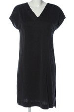 Vestido de verano Esmara mujer manga corta modal negro talla 36 casual minimalista
