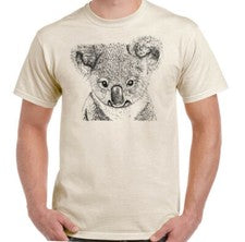 Camiseta De Koala Para Hombre Moda Australia Animal Salvaje Top Unisex