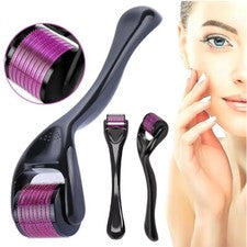 Derma Roller - 540 agujas - Rodillo para el cuidado de la piel / cuerpo / crecimiento del cabello DE