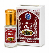 Paquete de 6 juegos de aceite de perfume concentrado Al Arham Attar White Oud de 3 ml cada uno