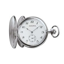 Adora Reloj de Bolsillo Savonnette Hombre Ø 50mm Acero Inox.