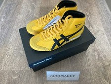 Onitsuka Tiger MEXICO Mid Runner 1183B577 751 AMARILLO/NEGRO Nuevo en Caja