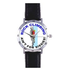 RELOJ ESCALADA EN ROCA NO ES PARA MARICAS: MOSQUETÓN, BOULDER, RARO COLECCIONABLE!