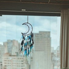 Idea de regalo de Navidad decoración de dormitorio colgante de pared hogar atrapasueños