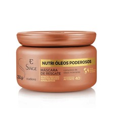 Mascarilla capilar nutritiva brasileña Siàge Óleos Poderosos 250 g - Eudora Deep
