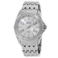 Reloj Diesel Stinger de cuarzo con esfera plateada para hombre DZ2236