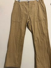 Pantalones de fatiga caqui para hombre Pantalones de trabajo utilitarios Pantalones de bolsillo de algodón