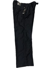 Pantalones de vestir Alberto Cardinali para hombre talla 38x30 azul marino calce ajustado $78 NP301 NUEVOS CON ETIQUETAS
