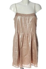 Vestido de tirantes Mango Suit elegante beige mujer vestido de verano talla 38