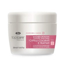 Máscara protectora Lisap Milano Top Care Repair Chroma Care, 8,45 oz