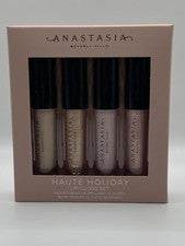 Anastasia Beverly Hills Brillo Labial Alto Brillo Haute Holiday Set 4 Aroma Vainilla