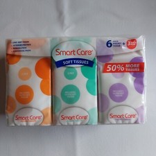 Paquetes de bolsillo Smart Care de tejido facial (9 paquetes)