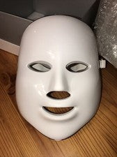 Mascarilla facial de fotonterapia con luz LED de 7 colores para el cuidado facial de la piel arrugas