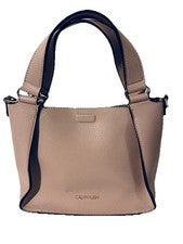 Bandolera de cuero vegano nueva sin etiquetas Calvin Klein para mujer Estelle novedad