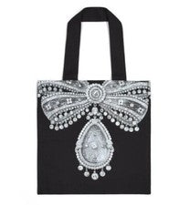 Bolso de Mano Cartier V&A Exposición Stomacher Broche NEGRO Exclusivo Nuevo FS