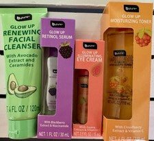 NUEVO lote/4 b-pure GLOW UP línea de cuidado de la piel limpiador retinol suero tónico crema de ojos