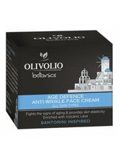 Olivolio Antifalten Gesichtscreme Vulkanische Lava Creme Aging Q10 Hyaluronsäure